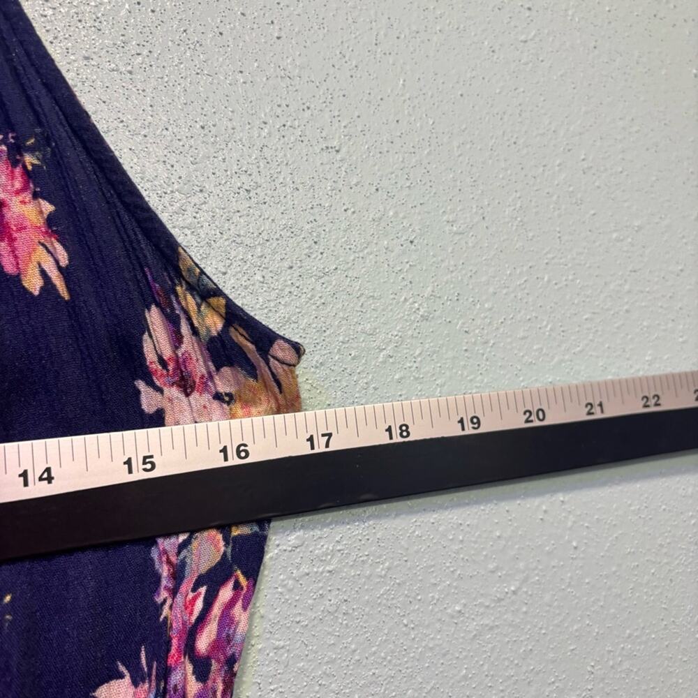 Staccato Women’s Pink and Blue Floral Patterned Halter Sundress Size S - Picture 6 of 7